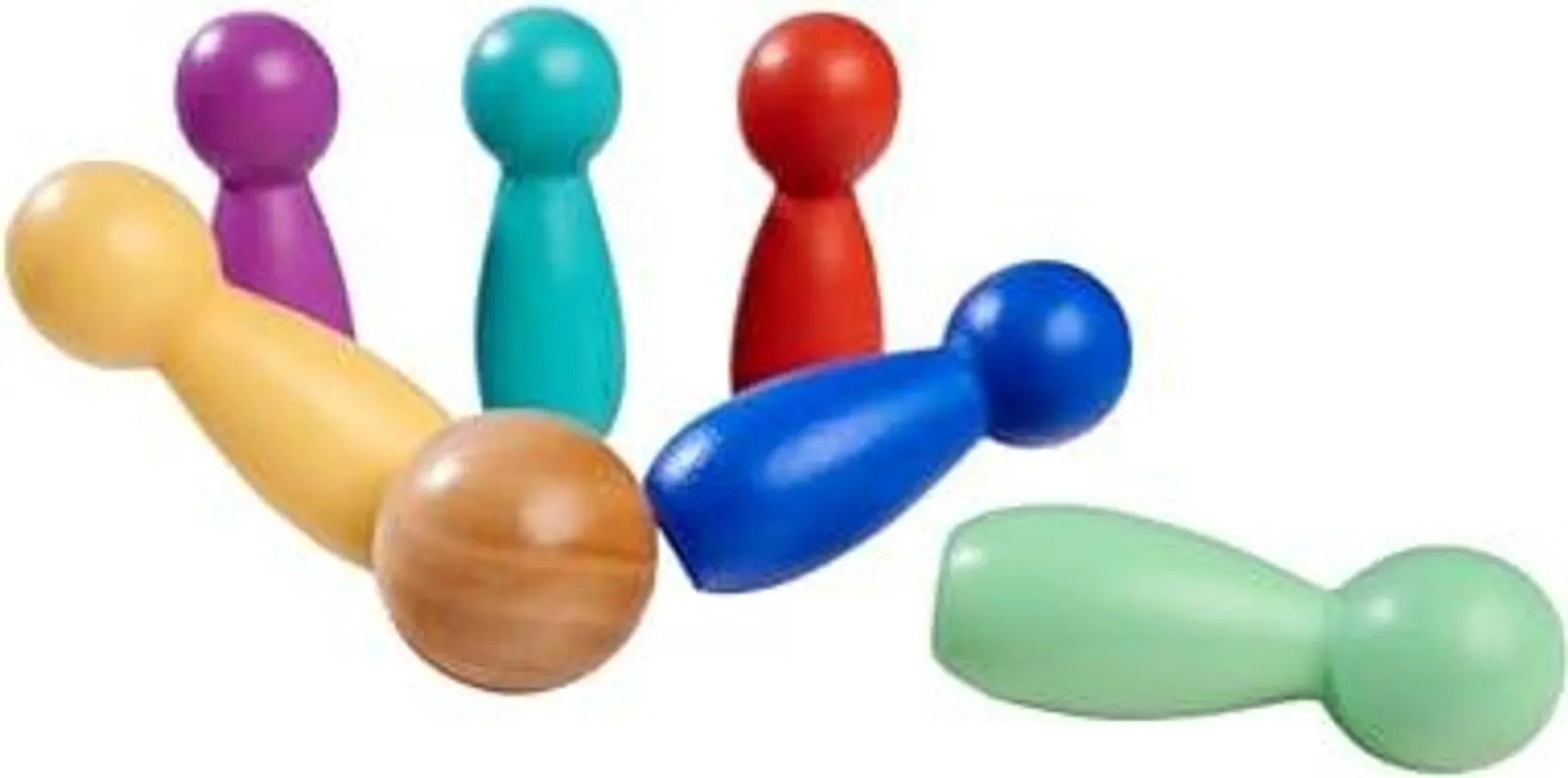 Eichhorn Bowling Spiel – Tisch-Bowling aus Holz